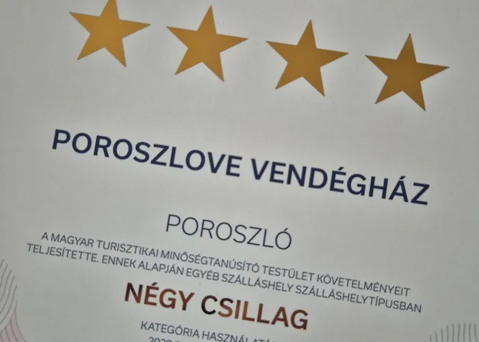 דירה Poroszlove Vendeghaz